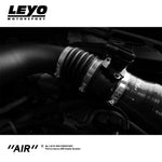 LEYO cold air intake – Golf GTI Mk6 – close-up of fitted coupler and clamps - LEYO Thumbnail