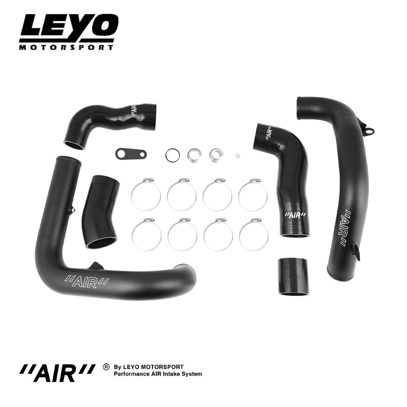 LEYO turbo charge pipe – MQB – full kit with pipes, hoses and clamps - LEYO