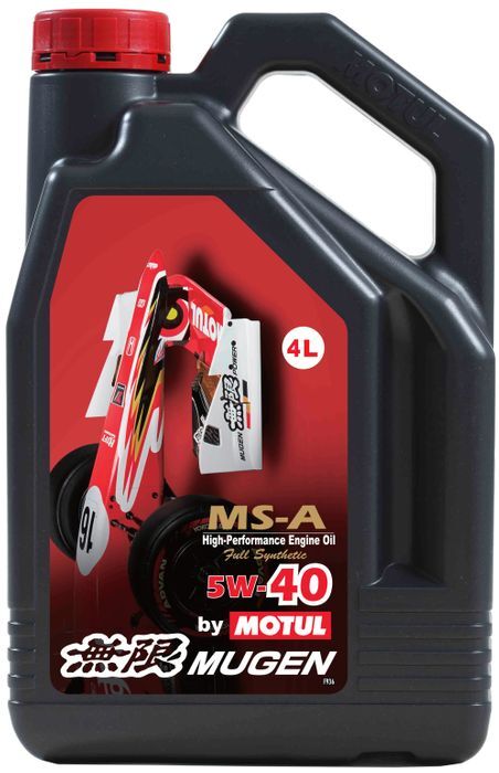 Mugen by Motul MS-A 5W40 100% Synthetic  Engine Oil - 4L