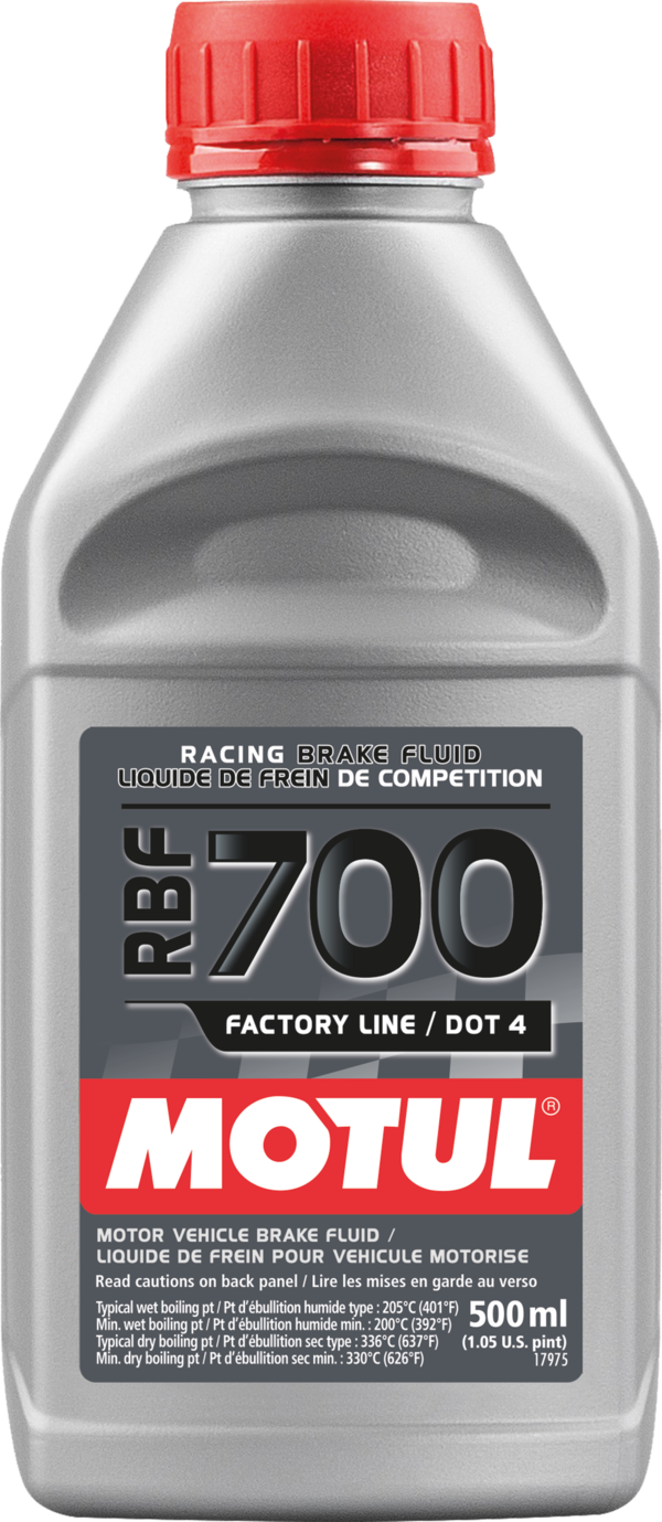 Motul RBF 700 Factory Line racing brake fluid, 500ml bottle - MOTUL
