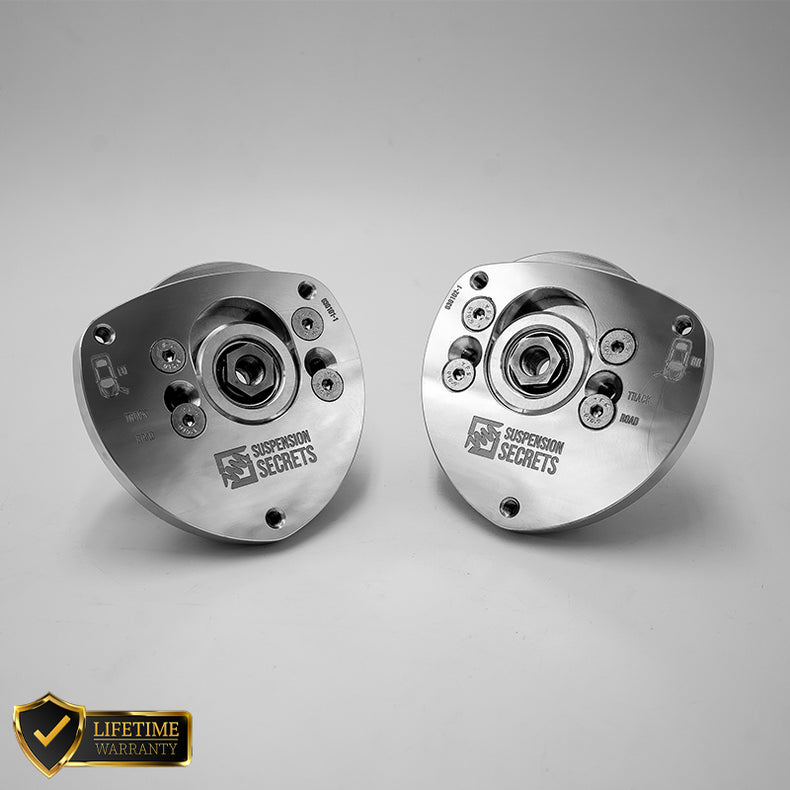 Suspension Secrets MQB Adjustable Camber Plates – VAG - Chicane Australia - Suspension Secrets