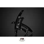 LEYO billet paddle shift extensions – Mercedes-Benz – single black paddle side profile - LEYO Thumbnail