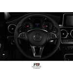 LEYO billet paddle shift extensions – Mercedes-Benz – cabin view with paddles fitted - LEYO Thumbnail