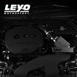 LEYO cold air intake – MINI Cooper S F56 – fitted in engine bay with LEYO logo - LEYO Thumbnail