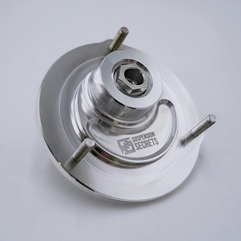 Suspension Secrets Camber & Caster Top Mounts - Porsche Cayman (981/718) - Billet Aluminium