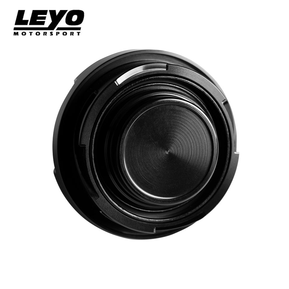 LEYO billet oil cap – underside view