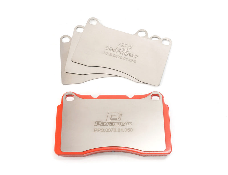 Paragon Titanium Brake Pad Shims Front – CTR FK2/8 / EVO 5-10 / WRX STI - Chicane Australia - Paragon