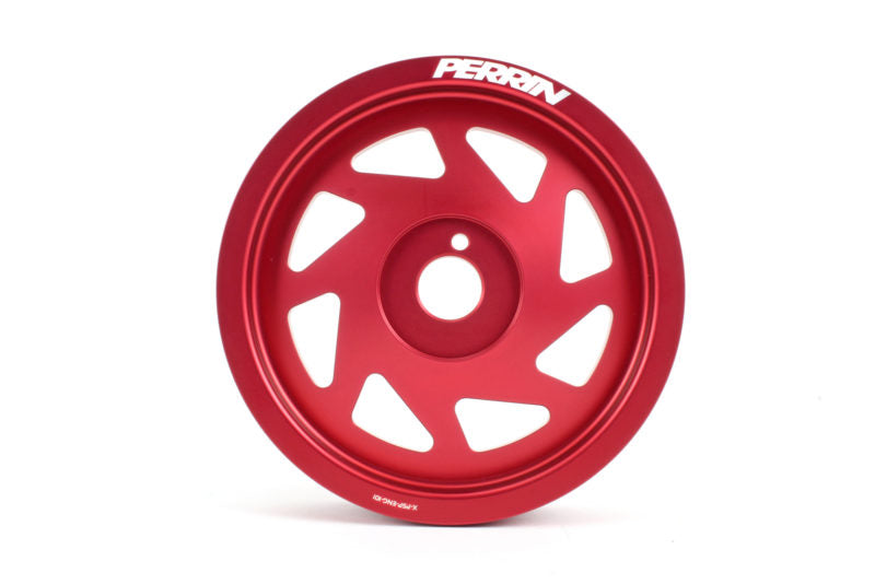 PERRIN Lightweight Crank Pulley - Subaru WRX (VAG) 2015-2018 / BRZ (ZC6) 2015-2018 / Forester (SJG) 2015-2018 / Toyota 86 (ZN6) 2015-2018 - Perrin Performance