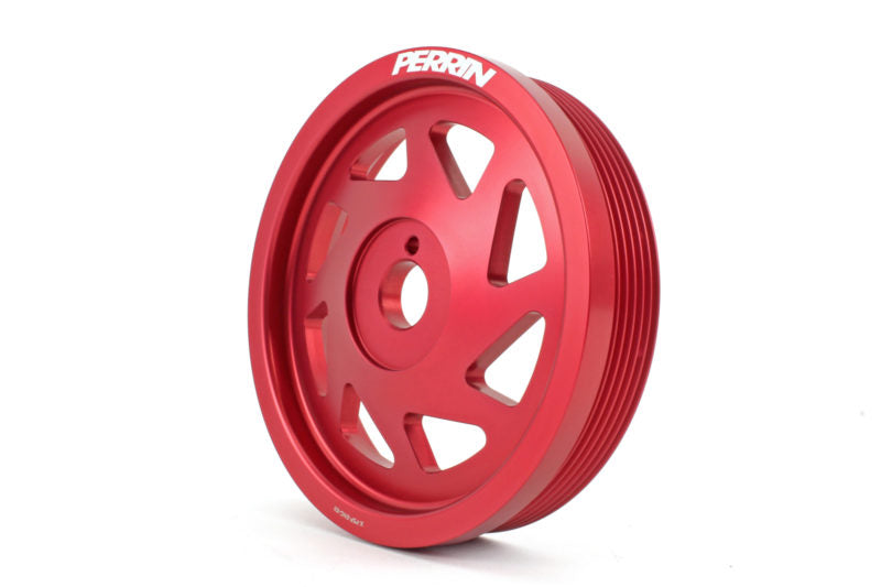 PERRIN Lightweight Crank Pulley - Subaru WRX (VAG) 2015-2018 / BRZ (ZC6) 2015-2018 / Forester (SJG) 2015-2018 / Toyota 86 (ZN6) 2015-2018 - Image 2