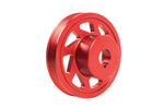 PERRIN Lightweight Crank Pulley - Subaru Impreza/WRX (GDA/GGA/GE8/GH8) STI (GDB/GRF/GVF) / Forester (SG9/SH9) / Liberty/Outback (BL9/BP9/BM9/BR9) - No AC - Image 4 - PERRIN Thumbnail