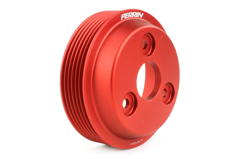 PERRIN Water Pump Pulley - Subaru WRX (VBH) / Forester XT (SK) / Outback / Impreza / Crosstrek - PERRIN