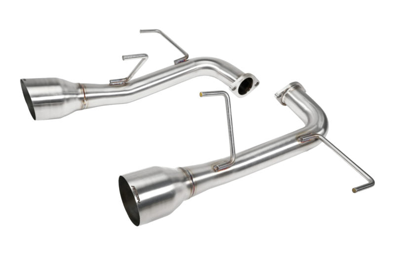 PERRIN Axle Back Exhaust - Subaru WRX (VAG/VBH/VNH) / STI (VAB) - Dual Exit Stainless - PERRIN