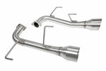 PERRIN Axle Back Exhaust - Subaru WRX (VAG/VBH/VNH) / STI (VAB) - Dual Exit Stainless - Image 3 - PERRIN Thumbnail