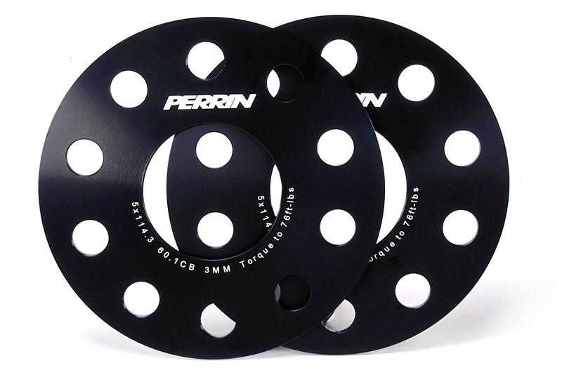 PERRIN Wheel Spacers - Toyota GR Corolla (GZEA14) / GR Yaris (GXPA16) - 3mm - Perrin Performance