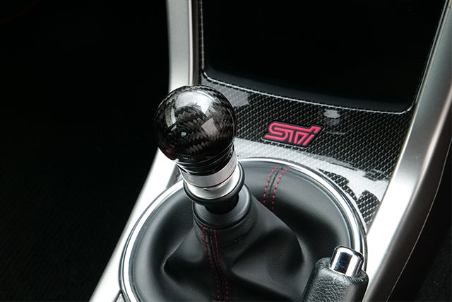HKS Carbon Shift Knob - Subaru WRX STI / Liberty (GDB/GRB/VAB/BL/BP) - 6MT (47mm)