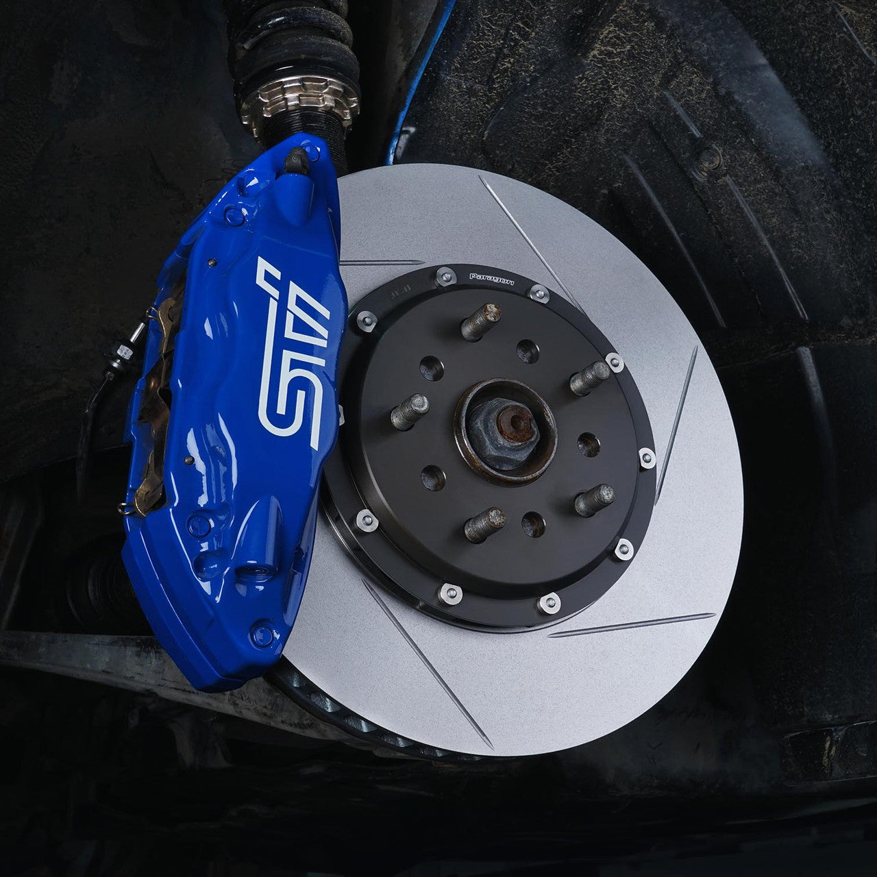 Paragon 2-Piece Front Brake Rotor Pair - Subaru BRZ w/ Performance Package / BRZ tS & WRX STI 4-Pot Calipers (GDB / GRF / GVF / VAB) - 326x30mm - Chicane Australia