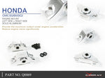 HARDRACE Billet Torque Mount Lh and Rh - Honda Integra (DC2) / Civic (EG/EH/EJ/EK/EM1) - Image 5 - HARDRACE Thumbnail