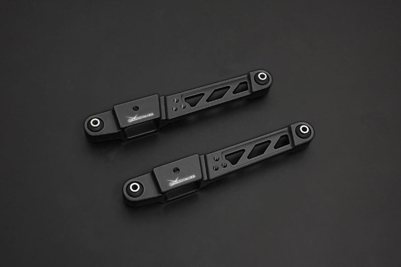 HARDRACE Rear Billet Lower Control Arm Aluminium - Honda CRX Del Sol (EG1/EG2) / Integra (DC2) / Civic (EG/EH/EJ) - Pillow Ball - Black