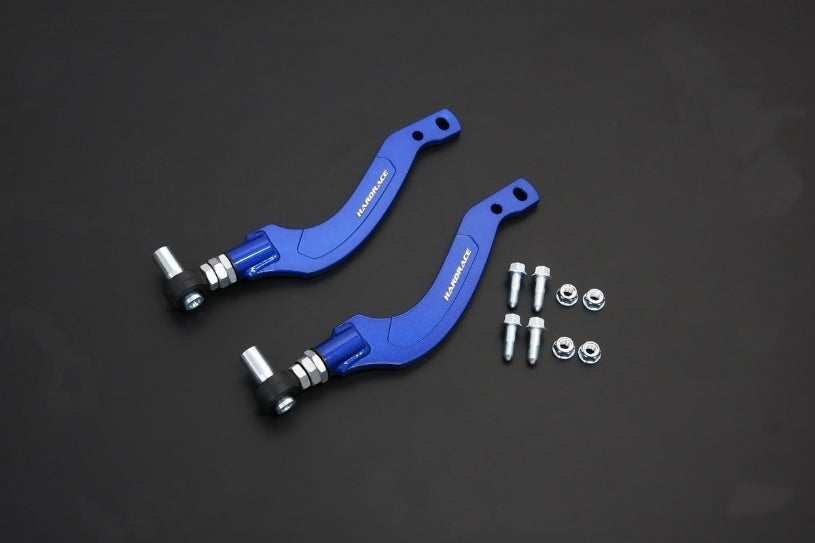 HARDRACE Front High Angle Tension/Caster Rod V3 - Nissan Skyline GTS-T (R32) / Cefiro (A31) / Silvia / 180SX / 200SX (S13) - Pillow Ball