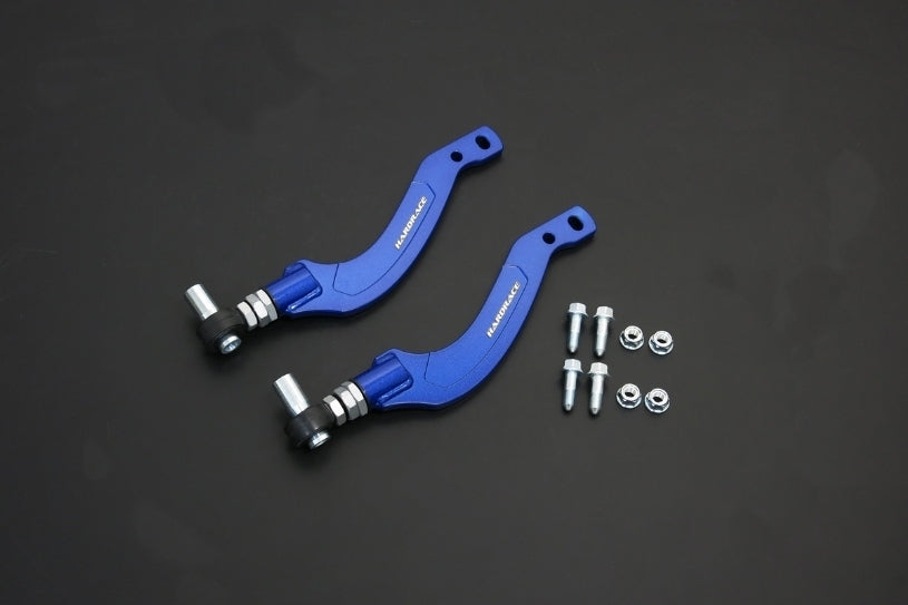 HARDRACE Front High Angle Tension/Caster Rod V3 - Nissan Skyline GTS-T (R33/R34) / Silvia / 180SX / 200SX (S14/S15) - Pillow Ball
