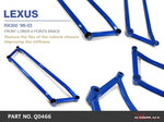 HARDRACE Front Lower 4-Point Brace - Lexus RX (XU10) - Image 7 - HARDRACE Thumbnail