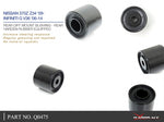 HARDRACE Rear Diff Mount Bushing Rear - Infiniti G37 (V36) / Nissan 370Z (Z34) / Skyline (V36) - Hardened Rubber - Image 7 - HARDRACE Thumbnail