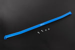 HARDRACE front strut brace – Nissan Kicks (P15) – blue brace with bolts and nuts on dark background - Hardrace Thumbnail