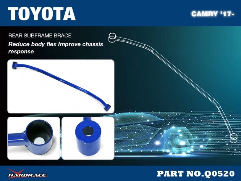 HARDRACE Rear Subframe Brace - Toyota Camry (XV70) - Image 2