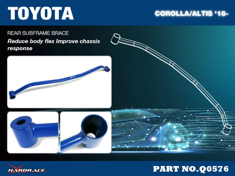 HARDRACE Rear Subframe Brace - Toyota Corolla (E210) - Image 2