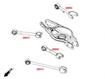 HARDRACE Rear Trailing Arm - Tesla Model 3 / Model Y - Hardened Rubber - Image 9 - HARDRACE Thumbnail