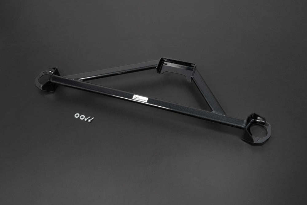 HARDRACE Front 3-Point Strut Brace - Honda CRX Del Sol (EG1/EG2) / Integra (DC2) / Civic (EG/EH/EJ/EK/EM1) - Black