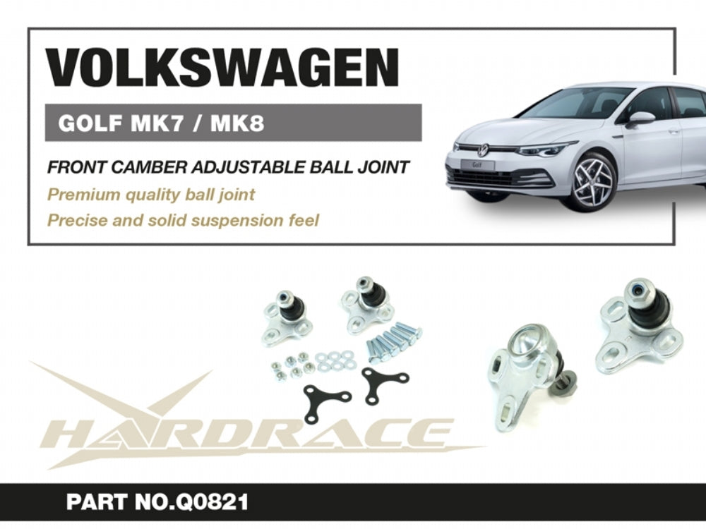 Hardrace Front Camber Adjustable Ball Joint – Golf R MK5/MK6/MK7/MK8, S3/RS3 8Y