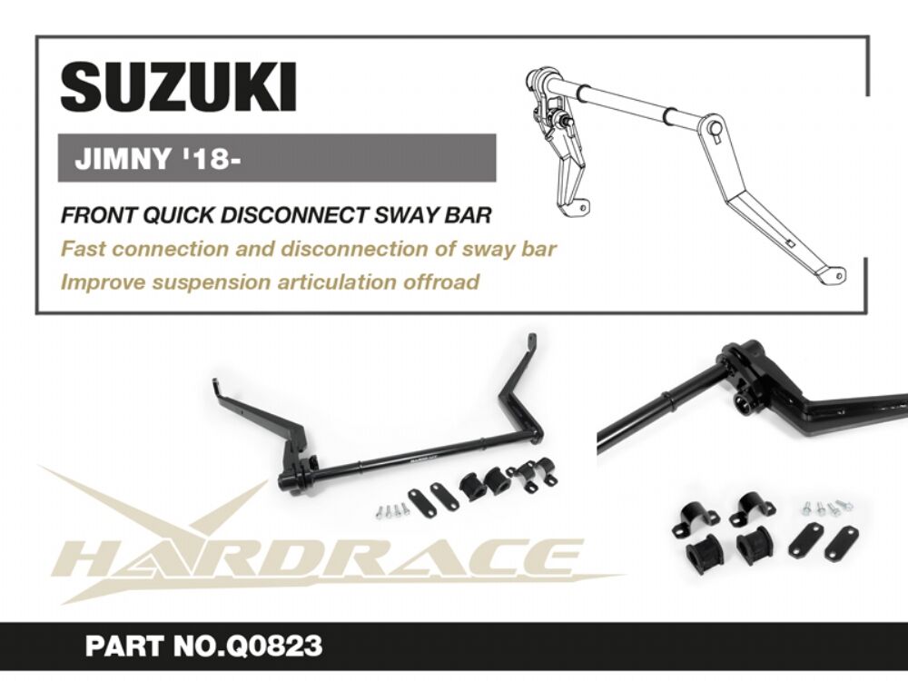 HARDRACE Front Quick Disconnect Sway Bar - Suzuki Jimny (JB74) - Image 2