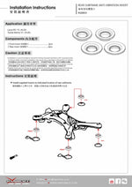 HARDRACE Rear Subframe Anti-Vibration Insert - Lexus RX (AL20) - Image 7 - HARDRACE Thumbnail