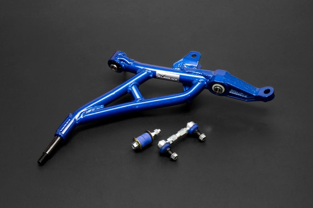 HARDRACE Front Tubular Lower Control Arm Set - Honda CRX Del Sol (EG1/EG2) / Integra (DC2) / Civic (EG/EH/EJ) - Pillow Ball