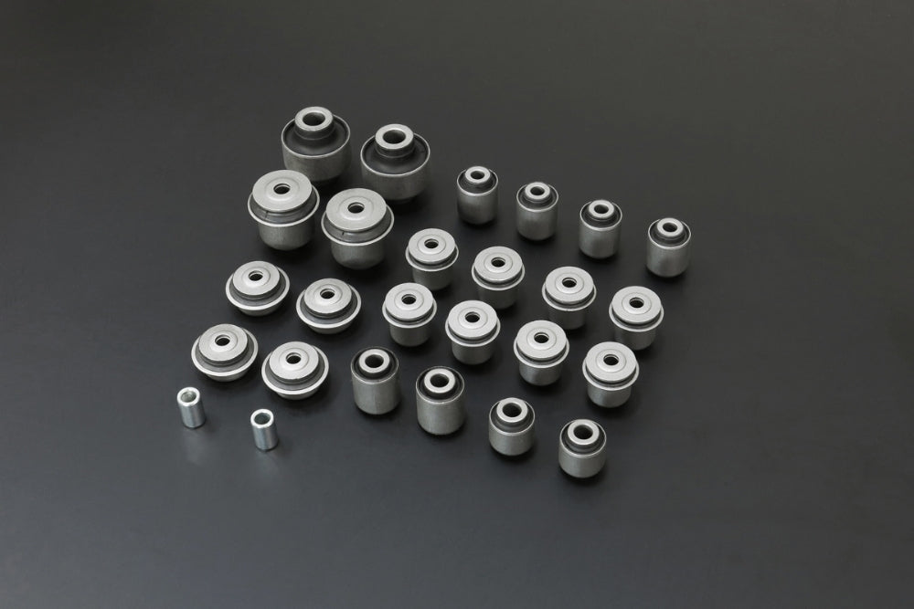 HARDRACE Complete Bushing Kit - Honda S2000 (AP1/AP2) - Hardened Rubber - AP1 Specific Kit