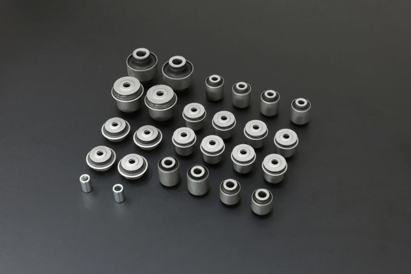 HARDRACE Complete Bushing Kit - Honda S2000 (AP1/AP2) - Hardened Rubber - AP1 Specific Kit - HARDRACE