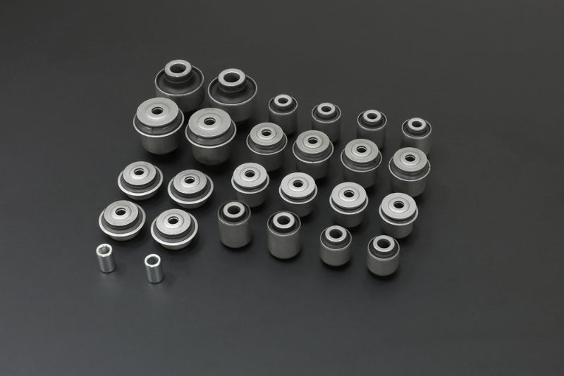HARDRACE Complete Bushing Kit - Honda S2000 (AP1/AP2) - Hardened Rubber - AP2 Specific Kit - HARDRACE