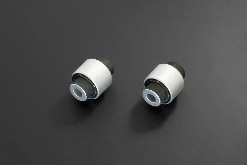 HARDRACE Front Lower (Front Side) Straight Arm Shock Bushing - Tesla Model 3 - Hardened Rubber - HARDRACE