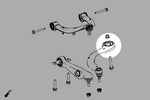HARDRACE Front Lower Rear Curved Arm Bushing - Tesla Model 3 / Model Y - Hardened Rubber - Image 5 - HARDRACE Thumbnail