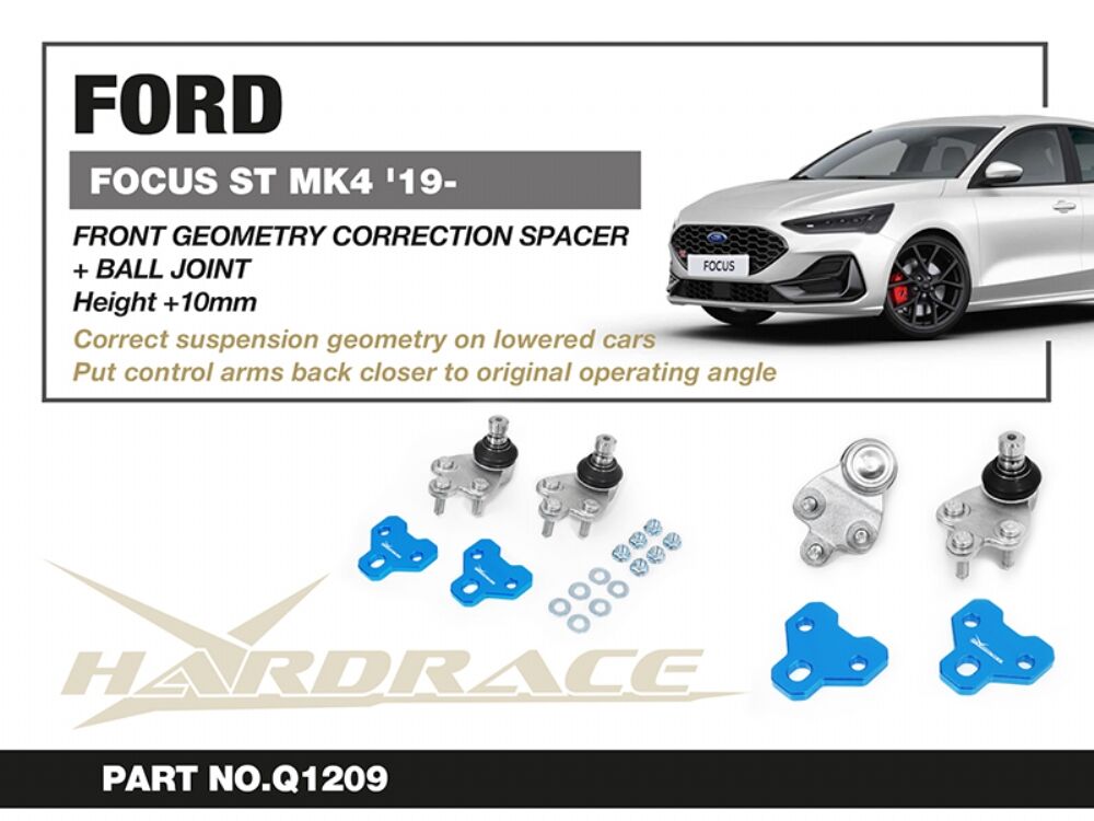 HARDRACE Front Lower Arm Ball Joint and Geometry Correction Spacer - Ford Focus (SA) - Image 2