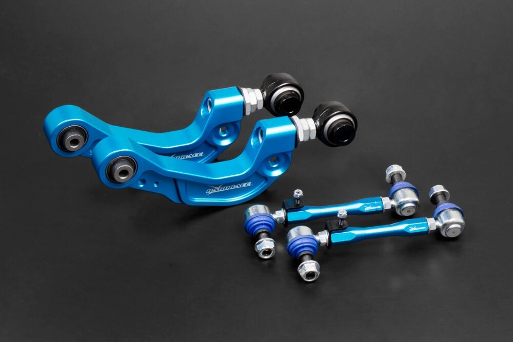 HARDRACE Rear Camber Arm and Stabiliser Link Kit - Lexus RX (ALA10/ALH10) / Toyota Crown Crossover (S235) - Hardened Rubber