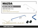 HARDRACE Rear Sway Bar – Mazda MX-5 (NB) – info card with part number and key points - Hardrace Thumbnail