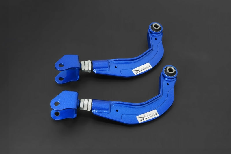 HARDRACE Rear Upper Camber Kit – Lexus LM – studio shot on dark background - Hardrace
