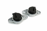 HARDRACE FA24 Swap Engine Mount Kit – Subaru WRX (VA) / Levorg (VM) – pair of mounts on white background - Hardrace Thumbnail