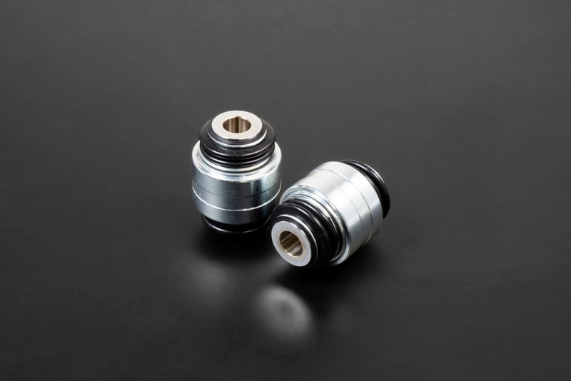 HARDRACE Rear Knuckle Bushings V2 – Tesla Model 3 / Model Y – studio shot on dark background - Hardrace