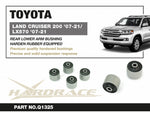 HARDRACE Rear Lower Arm Bushing Kit – (product illustration) – info card with part number and key points - Hardrace Thumbnail