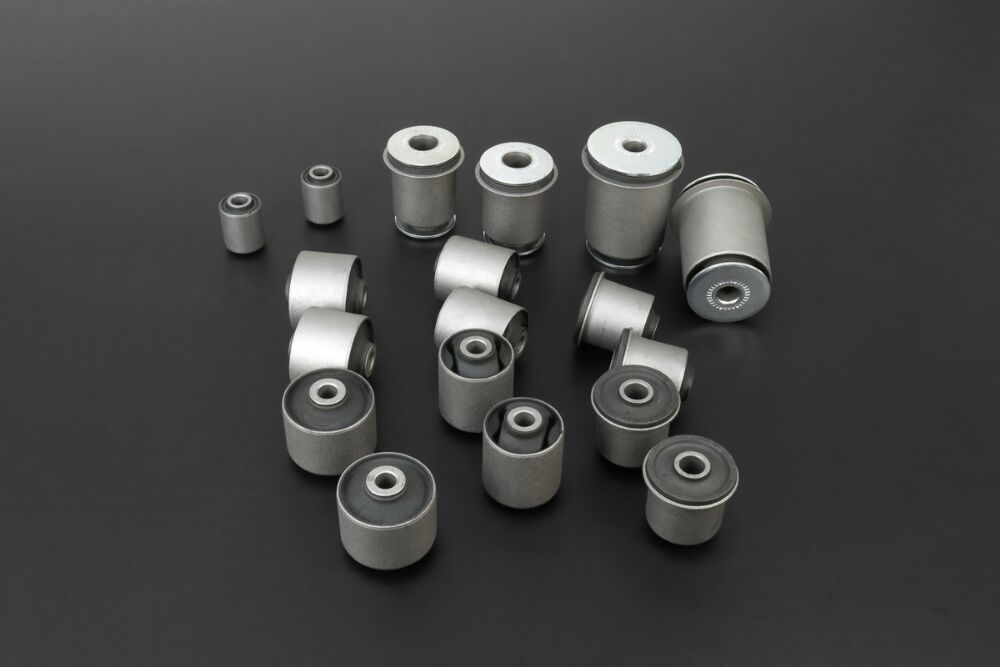 HARDRACE Arm Bushing Complete Set - Toyota LandCruiser (J200) - Hardened Rubber