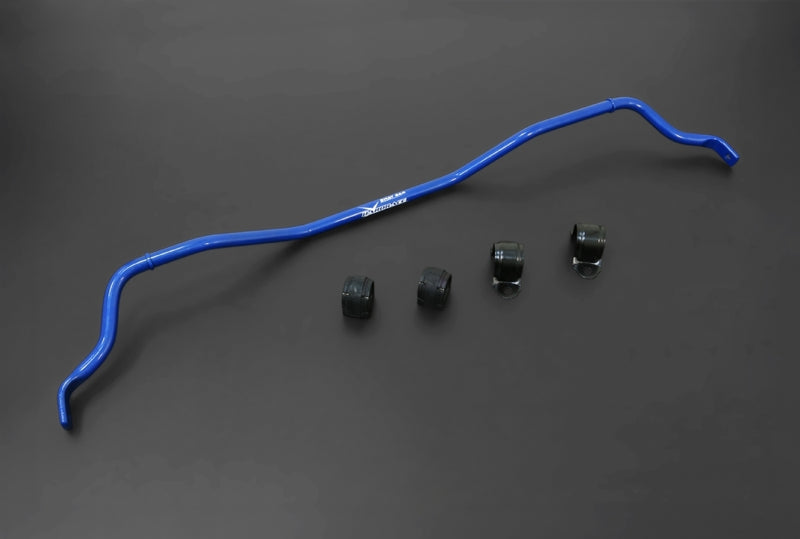 HARDRACE Rear Sway Bar – Lexus RX – studio shot on dark background with bushes and brackets - Hardrace