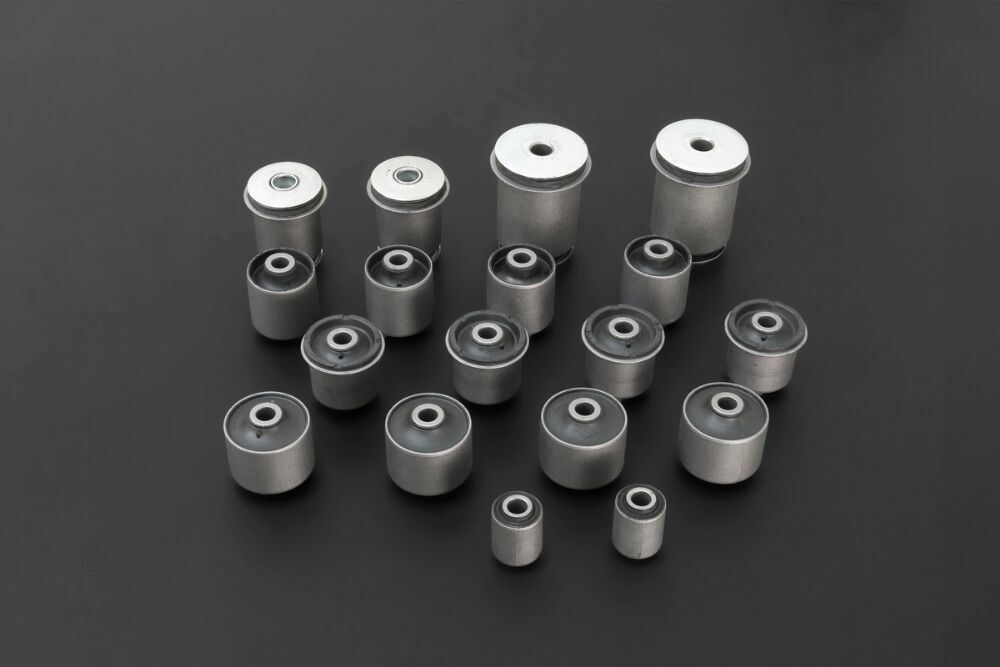 HARDRACE Arm Bushing Complete Set - Toyota LandCruiser (J300) - Hardened Rubber